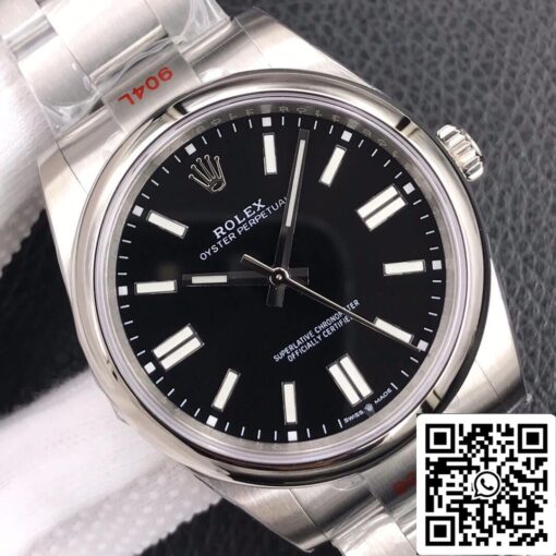 Rolex Oyster Perpetual M124300-0002 41MM 1:1 Best Edition EW Factory Stainless Steel - Image 2