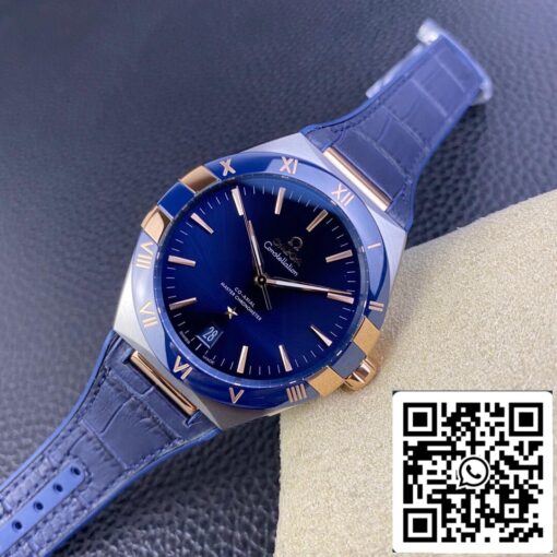 SBF Omega Constellation 131.23.41.21.03.001 1:1 Best Edition VS Factory Blue Dial – Bild 4