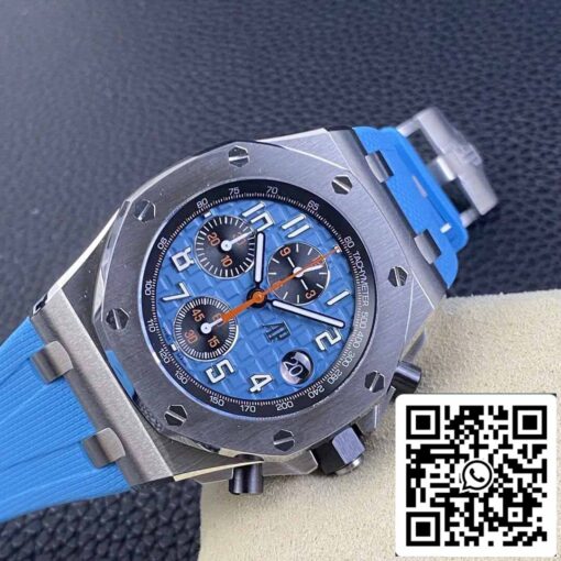 Audemars Piguet Royal Oak Offshore 26238ST.OO.A340CA.01 1:1 Best Edition APF Factory Blue Dial - immagine 7