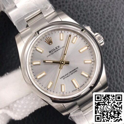 Rolex Oyster Perpetual M277200-0001 31MM 1:1 Best Edition EW Factory Stainless Steel - Imagen 2