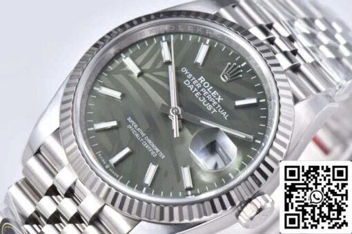 Rolex Datejust M126234-0047 36MM 1:1 Best Edition Clean Factory Green Dial - immagine 5