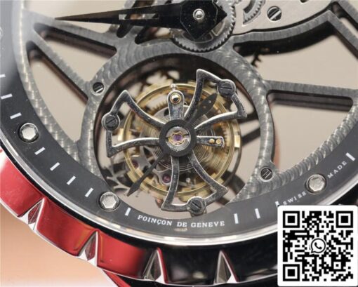 Roger Dubuis Excalibur RDDBEX0260 1:1 Best Edition JB Factory Skeleton Tourbillon Dial - Image 8