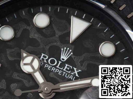 Rolex Sea-Dweller 1:1 Best Edition Diw Factory Carbon Fiber Black Strap - Image 7