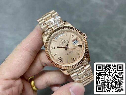 Rolex Day Date M228235-0001 1:1 Best Edition GM Factory Rose Gold V2 - Image 4