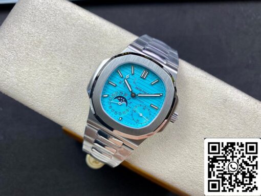 Patek Philippe Nautilus 5712 1:1 Best Edition GR Factory Tiffany Blue Dial - Image 12