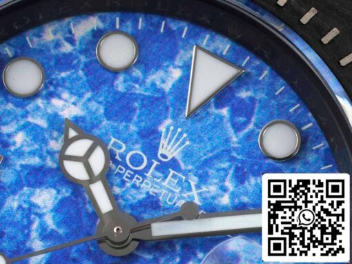 Rolex Sea-Dweller 1:1 Best Edition Diw Factory Carbon Fiber Blue Dial - Imagen 7