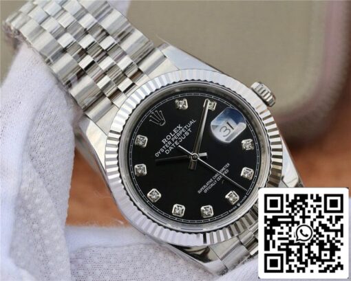 Rolex Datejust M126234-0027 1:1 Best Edition GM Factory Black Dial - Image 4