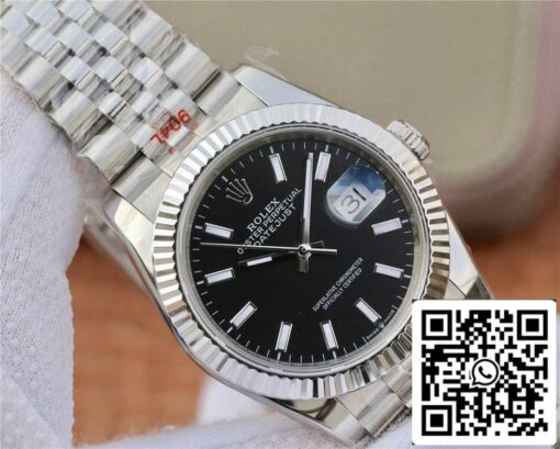 Rolex Datejust M126234-0015 1:1 Best Edition GM Factory Black Dial - Imagen 4