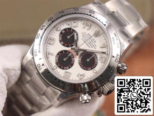 Rolex Daytona Cosmograph 116509 1:1 Best Edition JH Factory 18K White Gold - Image 7