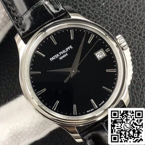 Patek Philippe Calatrava 5227G-010 1:1 Best Edition 3K Factory Black Dial — изображение 6