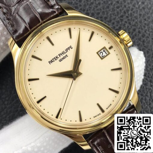 Patek Philippe Calatrava 5227J-001 1:1 Best Edition 3K Factory Yellow Gold - immagine 7