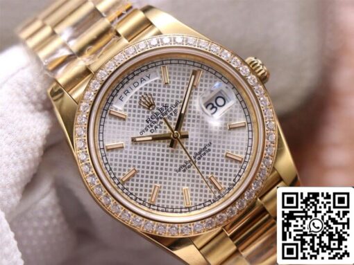 Rolex Day Date M228348RBR-0005 1:1 Best Edition EW Factory 18ct Gold - Imagen 2