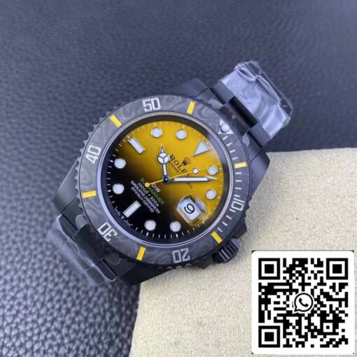 Rolex Submariner 1:1 Best Edition VS Factory Yellow Gradient Dial - immagine 6