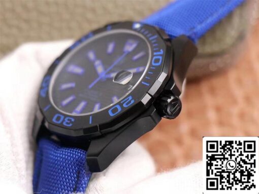 Tag Heuer Aquaracer WAY208C.RHZ4752 1:1 Best Edition V6 Factory Black Dial - 이미지 7