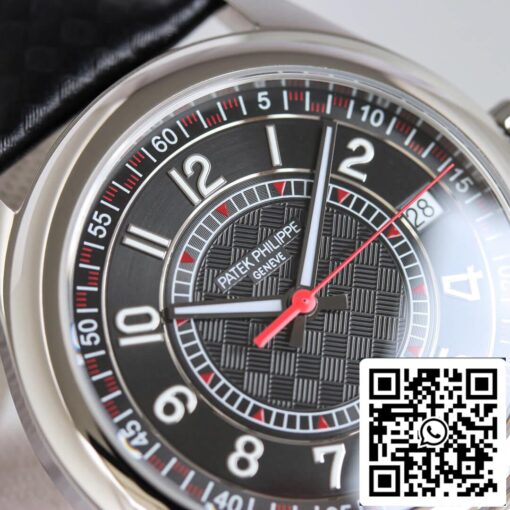 Patek Philippe Calatrava 6007G-010 1:1 Best Edition GS Factory Black Dial - 이미지 6