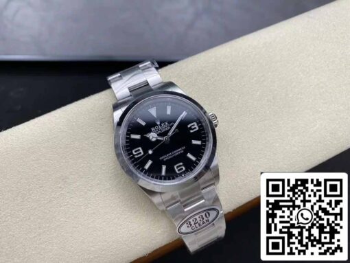 Rolex Explorer M124270-0001 36MM 1:1 Best Edition Clean Factory Black Dial - Image 7