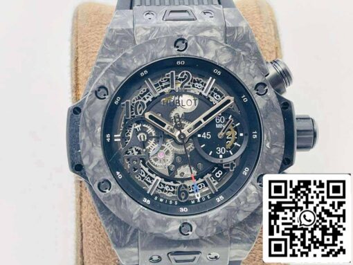 Hublot BIG BANG 1:1 Best Edition HB Factory Carbon Fiber Black Case - immagine 9