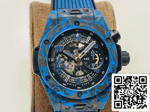 Hublot BIG BANG 1:1 Best Edition HB Factory Carbon Fiber Blue Case - Image 7