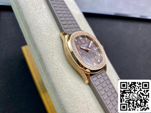 Patek Philippe Aquanaut 5067A Quartz Movement 1:1 Best Edition PPF Factory Rose Gold Case - 이미지 6