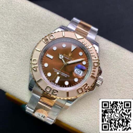 Rolex Yacht-Master 40mm 116621 AR Factory 1:1 Best Edition Swiss ETA2824 Brown Dial - Imagen 7