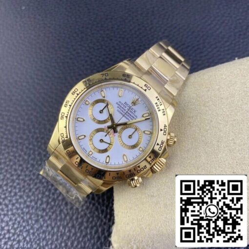 Rolex Cosmograph Daytona M116508-0001 1:1 Best Edition Clean Factory Yellow Gold - immagine 5