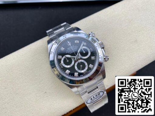 Rolex Cosmograph Daytona M116508-0004 1:1 Best Edition Clean Factory Black Dial - immagine 9