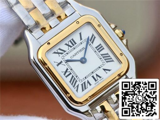 Panthere De Cartier W2PN0007 27MM 1:1 Best Edition 8848 Factory White Dial - immagine 3