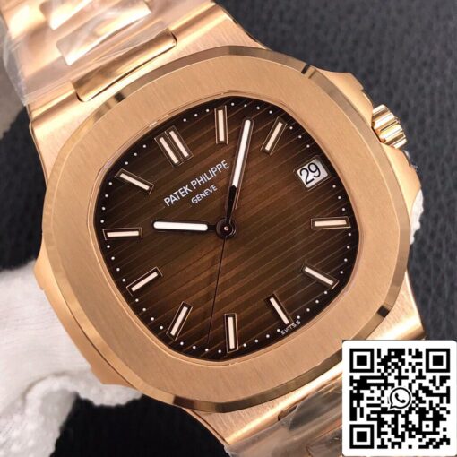 Patek Philippe Nautilus 5711/1R-001 1:1 Best Edition 3K Factory Rose Gold - immagine 7