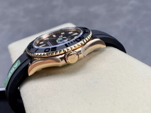 Rolex Yacht-Master 40 Black Dial Rose Gold  M126655-0002  1:1 Best Edition AR Factory Counterweight Version - Imagen 6