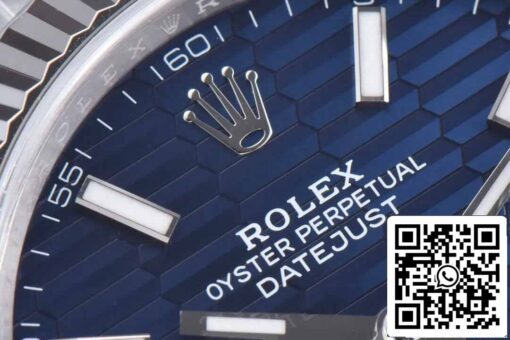 Rolex Datejust 41MM M126334-0031 1:1 Best Edition Clean Factory Blue Dial - immagine 6