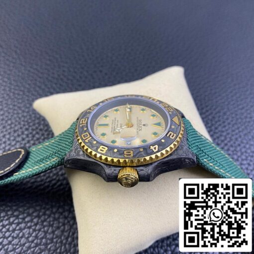 Rolex GMT-MASTER II Diw 1:1 Best Edition Green Fabric Strap - 이미지 7