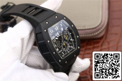 Richard Mille RM-011 1:1 Best Edition KV Factory Black Strap – Image 9