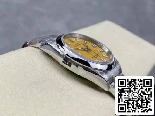 Rolex Oyster Perpetual M126000-0004 36MM 1:1 Best Edition VS Factory Yellow Dial - Image 6