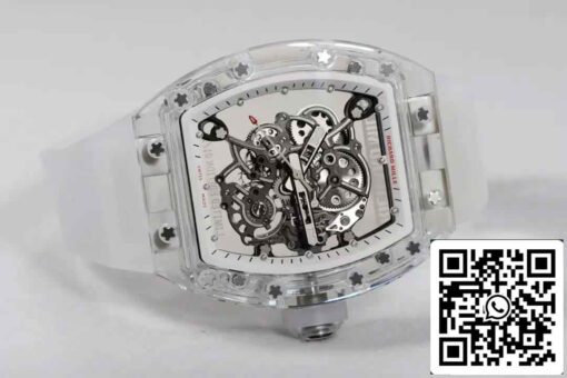 Richard Mille RM055 1:1 Best Edition RM Factory Transparent Case Replica Watch — изображение 5