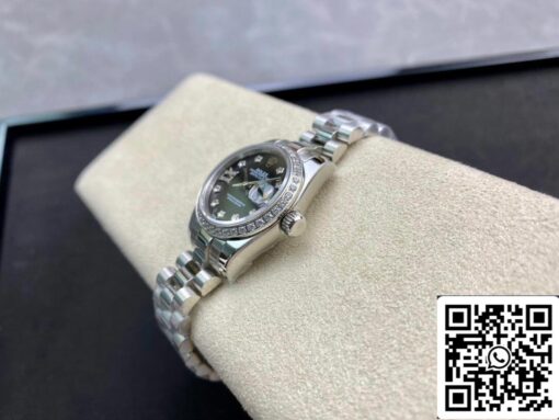 Rolex Datejust 28MM 1:1 Best Edition BP Factory Diamond set Black Dial - Image 4