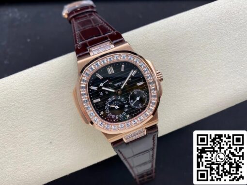 Patek Philippe Nautilus 5724R-001 1:1 Best Edition GR Factory Black Dial – Image 3