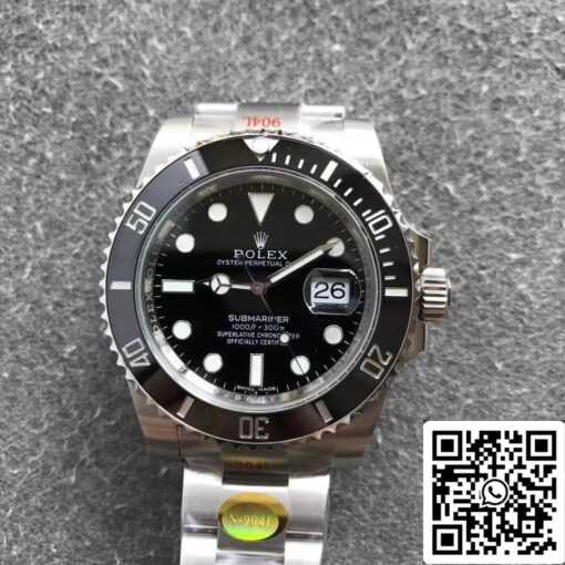 Rolex Submariner 116610LN 1:1 Best Edition Noob Factory V12 Black Dial - immagine 5