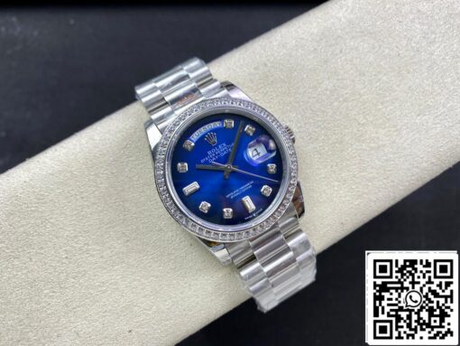 Rolex Day Date M128396TBR-0008 36MM 1:1 Best Edition GM Factory Diamond Bezel — изображение 6