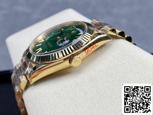 Rolex Day Date M228238-0061 1:1 Best Edition GM Factory Green Dial - Image 4