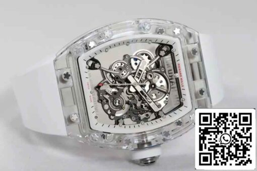 Richard Mille RM055  Best 1:1 Edition RM Factory Rubber Strap - 이미지 5