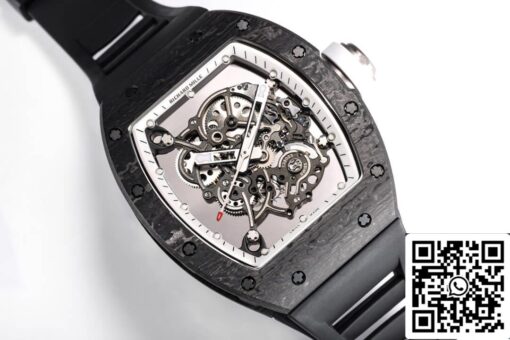 Richard Mille RM055 NTPT 1:1 Best Edition BBR Factory Black Strap - Image 6