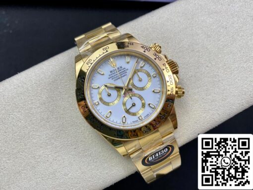 Rolex Daytona M116508-0001 1:1 Best Edition BT Factory White Dial - Image 6