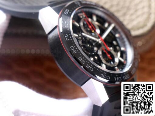 TAG Heuer Carrera CAR201V.FT6046 1:1 Best Edition XF Factory Black Dial Swiss HEUER 01 - Image 6