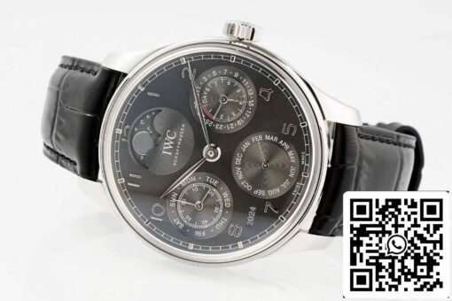 IWC Portuguese Perpetual Calendar IW503301 1:1 Best Edition APS Factory Gray Dial — изображение 6