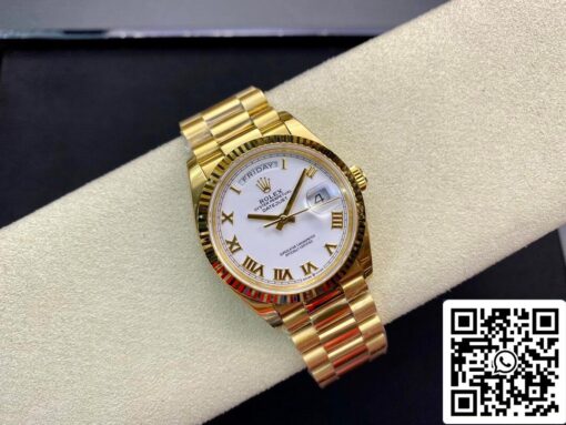 Rolex Day Date M128238 1:1 Best Edition EW Factory Roman Scale Swiss ETA3255 - Imagen 5