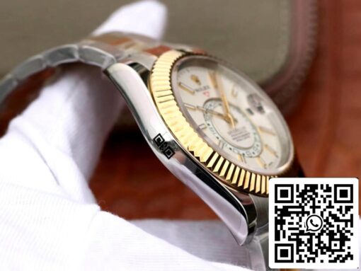 Rolex Sky Dweller M326933-0009  Best 1:1 Edition Noob Factory White dial - immagine 6