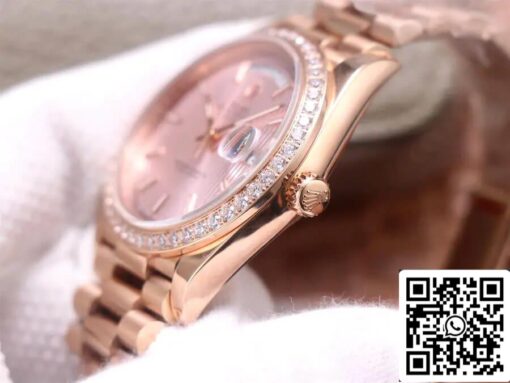 Rolex Day Date M228345RBR-0010 1:1 Best Edition EW Factory Rose Gold - immagine 9