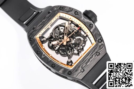 Richard Mille RM055 NTPT 1:1 Best Edition BBR Factory Carbon Fiber Dial - Image 6