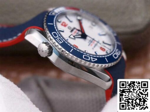 Omega Seamaster Planet Ocean 36th America’s Cup Limited Edition 1:1 Best Edition VS Factory White Dial Swiss ETA8900 – Bild 5