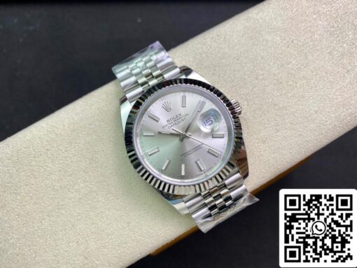 Rolex Datejust M126334-0004 41mm Jubilee Strap Clean Factory White Dial - Image 5